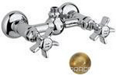 Смеситель для душа двухвентильный, (цв. бронза, ручки Dames Anglaises), Nicolazzi ZZ Nicolazzi Tradizionale 1425 BZ 18