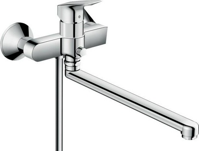 Смеситель для ванны с длинным изливом, (цв.хром), Lоgis Hansgrohe Logis 71402000