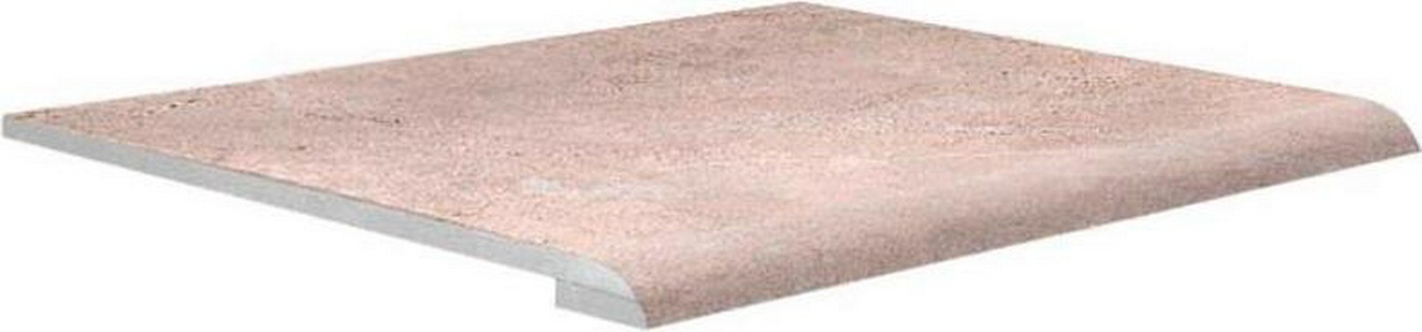 Ступени Kerama Marazzi Мраморный дворец Ступень Double Правая  беж лаппатир. (n060438)проф:V 40.2x40.2 Бежевый 