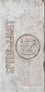 Керамогранит CIR New York Road Signs Mix Greenwich Village  10x20 Серый 