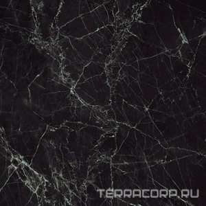 Керамогранит Gardenia Orchidea Unigue Marmi Unigue Infiniti Black Lap Rett 80x80 Черный 