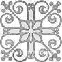 Керамогранит Grasaro Classic Marble Вставка Tako t05XX l7x7 Белый, фото 3