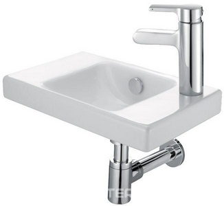 Раковина ODEON UP, 40x25 см., отверстие справа  ZZ Jacob Delafon Odeon Up E4799G-00