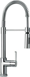 Смеситель для кухни, (h514,5мм, для мойки на "Кух. острове"), с выдвижным душем, 2 типа струи, (цв.хром), Arena XX