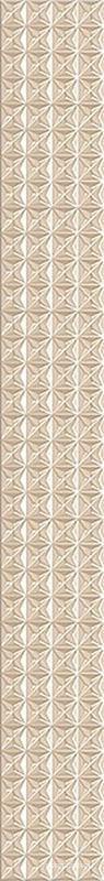 Керамическая плитка Azori Pandora Бордюр Latte Geometry 7.5x63 Серый, фото 4