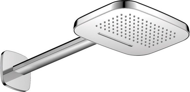 Верхний душ 255x210мм, 2 режима, (цв. хром),  ZZ Cezares Tesoro TESORO-F-TD2P-01