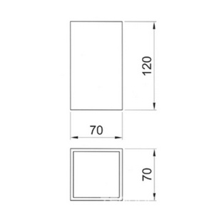 Стакан 7х7хh12см, настольный (белая керамика),  ZZ Fantini Young 96 P1 7631