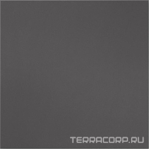 Керамогранит Уральский гранит Уральские фасады Грес Уральский UF013 черный моноколор матовый60x60 Черный 