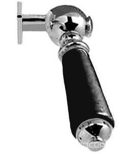 Ручка слива для "Среднего" и "Компакт" бачка (хром/черная),  ZZ Devon & Devon Westminster 2IB1042BCPM