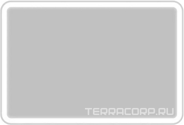 Зеркало 1000x30x800мм, реверс., с встроенным по периметру светильником и кнопочным выключателем, 12W, 220-240V, BelBagno ZZ