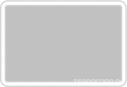 Зеркало 1000x30x800мм, реверс., с встроенным по периметру светильником и кнопочным выключателем, 12W, 220-240V, BelBagno ZZ BelBagno Универсал SPC-MAR-1000-800-LED-BTN