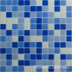 Мозаика микс Аква (чип 2x2) ZZ|30x30 XX