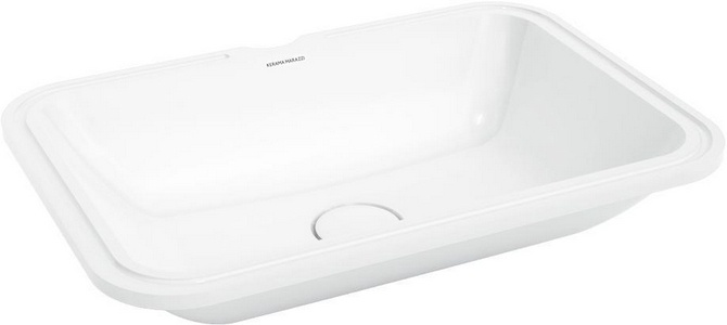 Раковина PLAZA 55х38 см, встраиваемая снизу Kerama Marazzi Plaza PLR.wbu.55