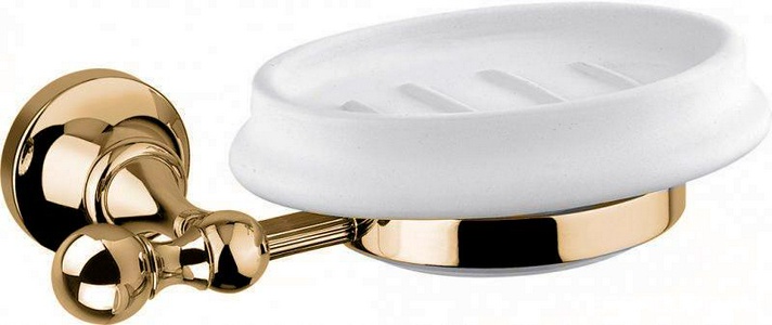 Мыльница настенная керамическая, (цв.бронза),  ZZ Cezares Olimp OLIMP-SOD-02-M