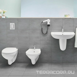Полупьедестал для раковина Bau Ceramic, цвет белый ZZ Grohe BauCeramic 39426000