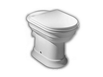 Унитаз приставной Hatria Dolcevita горизонтальный выпуск| 59x37x40