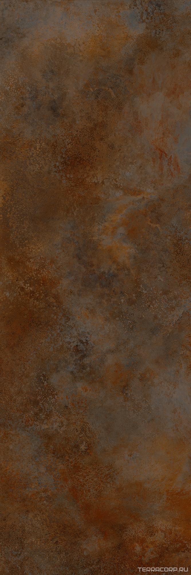 Керамогранит Laminam Rus Ossido Bruno 5.6 mm 100x300 Коричневый, фото 3