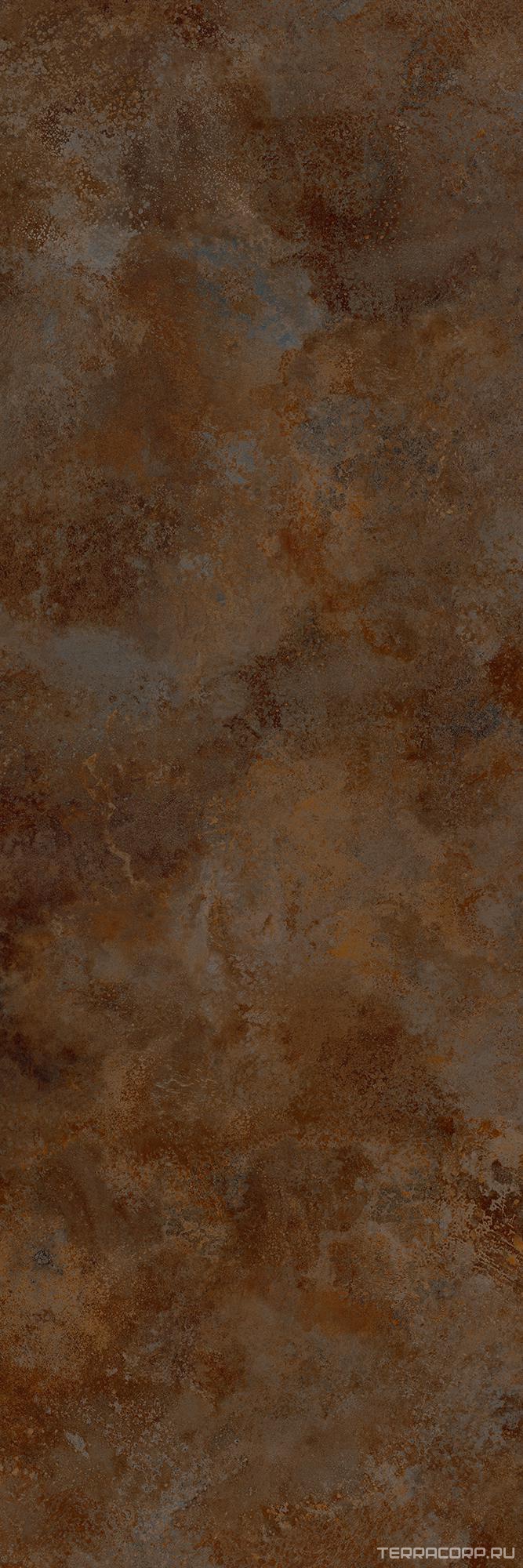 Керамогранит Laminam Rus Ossido Bruno 5.6 mm 100x300 Коричневый, фото 7