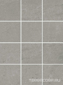 Керамическая плитка Kerama Marazzi Матрикс  серый, полотно 29,8х39,8 из 12 частей 9,8х9,8 Серый 