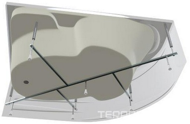 Каркас для ванны "DIANA" 170x105 см с креплением ZZ