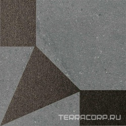 Декор Матрикс серый тёмный |20x20