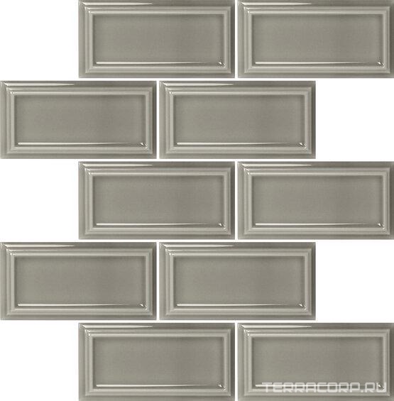 Керамическая плитка APE Ceramica The Hamptons Tiana Smoke ХХ 6,5x13 Бежевый, фото 4