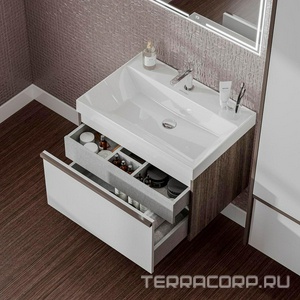 Раковина мебельная 70 см, для тумбы "" Kerama Marazzi Cubo CU.wb.70