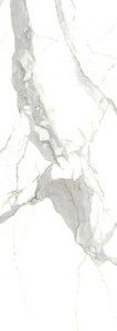 Керамогранит Laminam I Naturali Marmi Calacatta Michelangelo Lucidato 5.6 mm 100x300 Белый 
