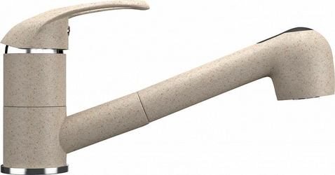 Смеситель Ulgran U-002(328) бежевый, для кухонной мойки| 14x25