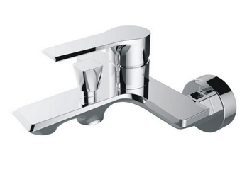 Смеситель BelBagno Bocco BOC VASM CRM для ванны с душем| 20x12x19