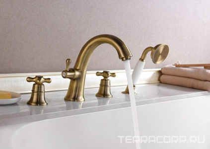 Смеситель Lemark Vintage LM2841B на борт ванны 7x20x24 Lemark vintage LM2841B