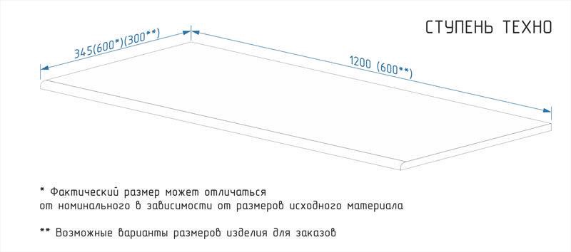 Ступени Kerama Marazzi Сальветти Ступень Техно Проходная венге обрезной (n046654) 29,6x119,5 Коричневый, фото 5