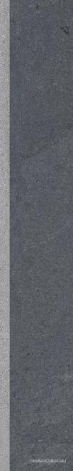 Ступени Kerama Marazzi Про Матрикс антрацит плинтус обр. гр. 60x9,5 ZZ Серый, фото 3