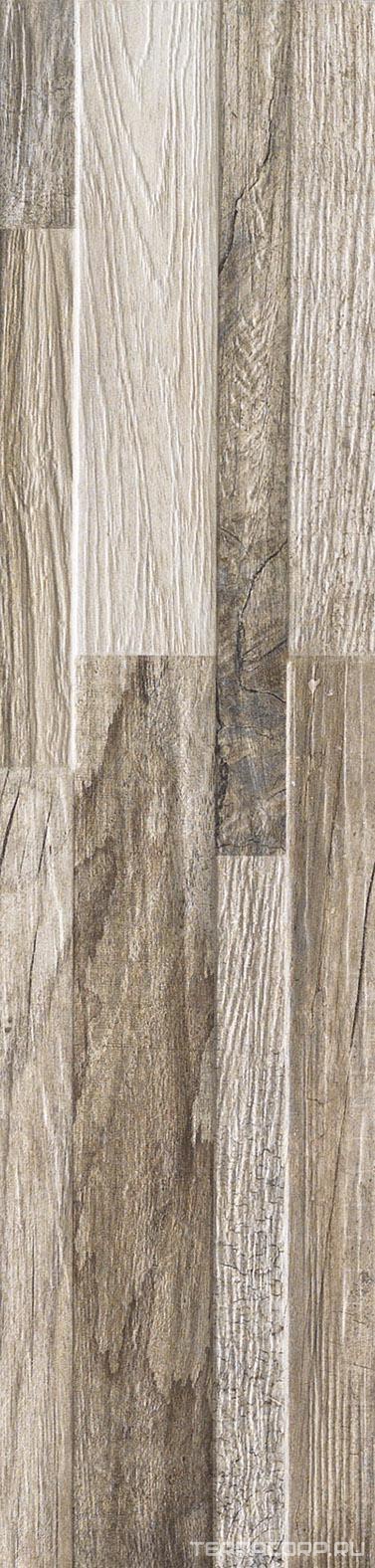 Керамогранит Sadon Wall Art Taupe 15x61 Коричневый, фото 6