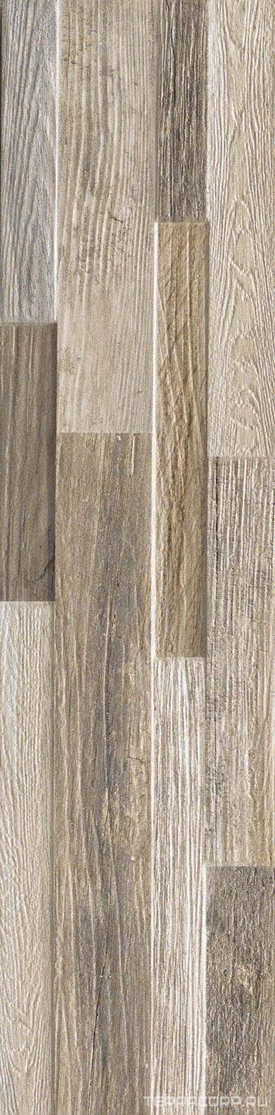 Керамогранит Sadon Wall Art Taupe 15x61 Коричневый, фото 5