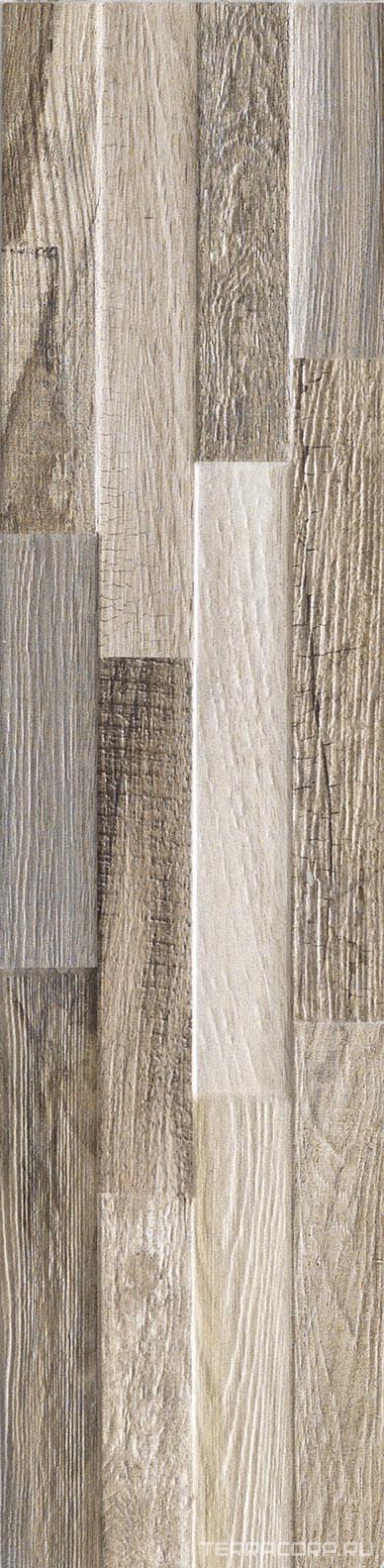 Керамогранит Sadon Wall Art Taupe 15x61 Коричневый, фото 7