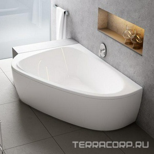 Ванна акриловая Love STORY II 139х196 левая Ravak Love Story II C751000000