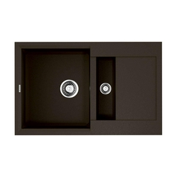 Мойка кухонная Omoikiri Sakaime 78-2-DC темный шоколад| 50x78x23