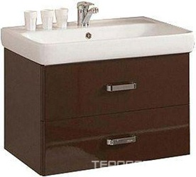 Тумба 760*460*439 подвесная Америна 80 цвет темно-коричневый,крепеж в комплекте, без раковины ZZ