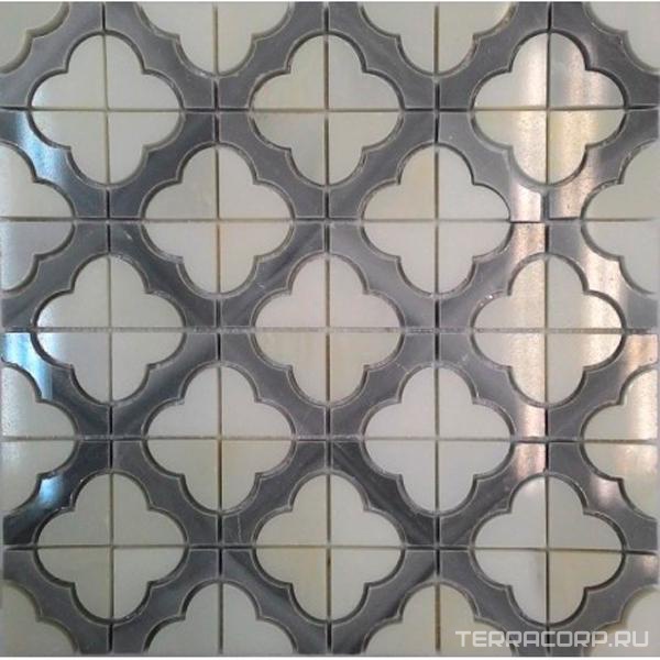 Мозаика Спектр-М Натуральный камень Мозаика из камня на сетке М20-210Р 30.5x30.5 Комбинированный, фото 3