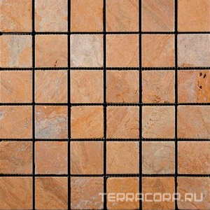 Мозаика Спектр-М Натуральный камень Мозаика из камня на сетке М20-130-48Т 30.5x30.5 Комбинированный 