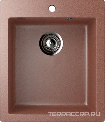Мойка кухонная Ulgran U-404-307 терракот| 49x42x19