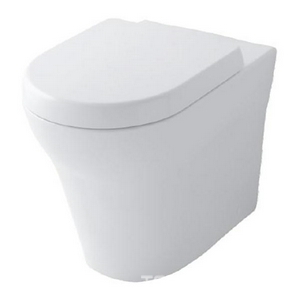 Унитаз приставной 390x624xh410мм, для монтажа со скрытым в стене бачком, без сиденья, Tornado Flush, CeFiONtect, MH ZZ Toto Jewelhex CW163Y#XW