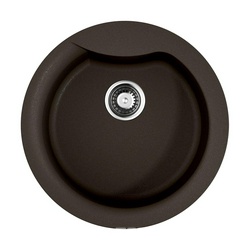 Мойка кухонная Omoikiri Yasugata 48R-DC темный шоколад| 48x48x23