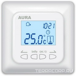 Терморегулятор Aura LTC530 белый