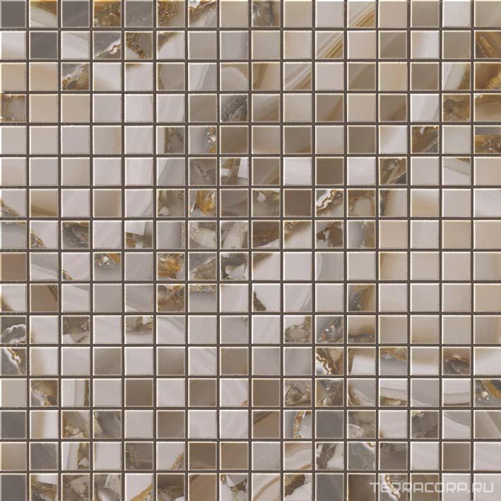 Керамогранит Atlas Concorde Italy Marvel Edge Marvel Agata Azul Mosaico Lappato 30x30 Комбинированный, фото 3