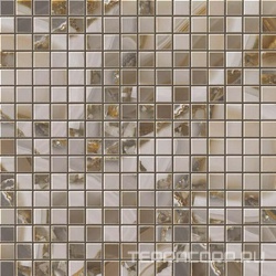 Керамогранит Atlas Concorde Italy Marvel Edge Marvel Agata Azul Mosaico  Lappato 30x30 Комбинированный 