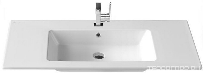Раковина Ibiza 120/121 для мебели Монтэ/Ибица (БЕЗ ТУМБЫ НЕ ПРОДАЕТСЯ!) XX
