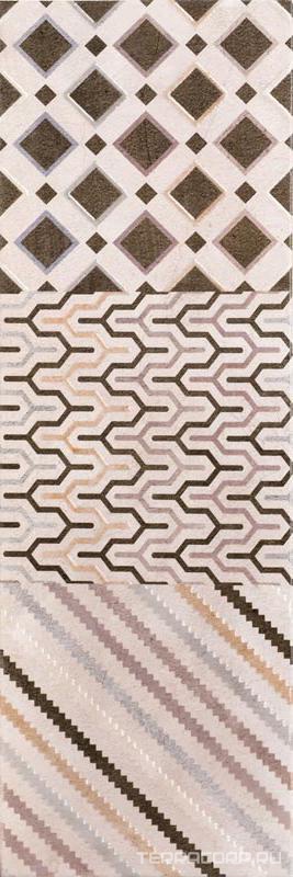 Керамическая плитка Gracia ceramica Forte Декор multi 02 XX25x75 Бежевый, фото 5