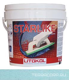 Затирка TURCHESE C. 400 бирюза 5 кг. ZZ Litokol Starlike C400/5, фото 3